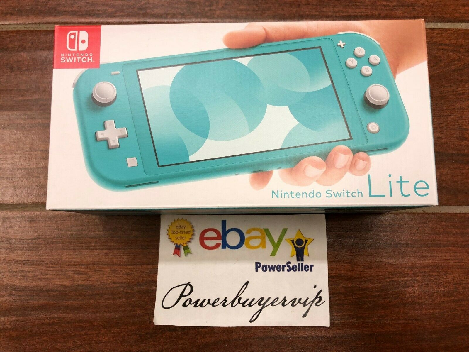 NEW Nintendo Switch Lite 32GB Console Turquoise FAST SHIPPING - Click Image to Close